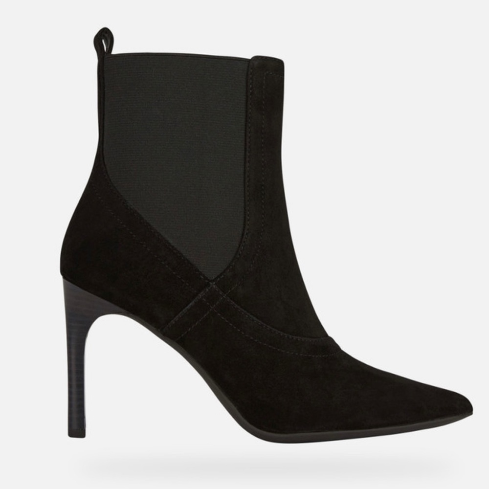 Geox Black Ankle Boots